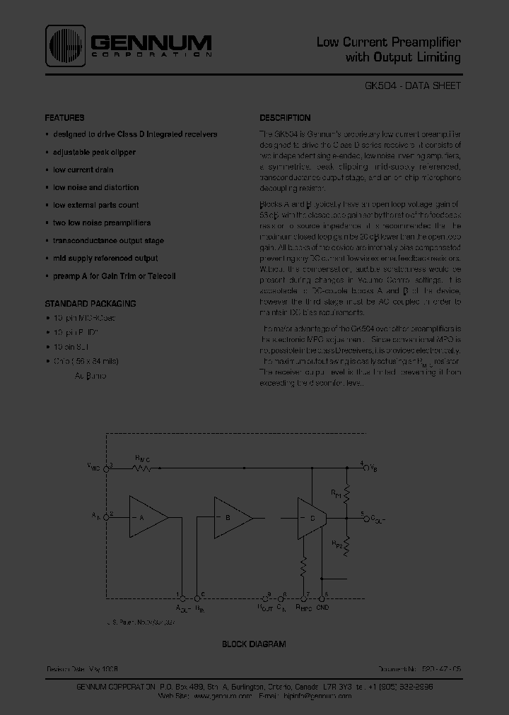 GK504MCRO_4550431.PDF Datasheet