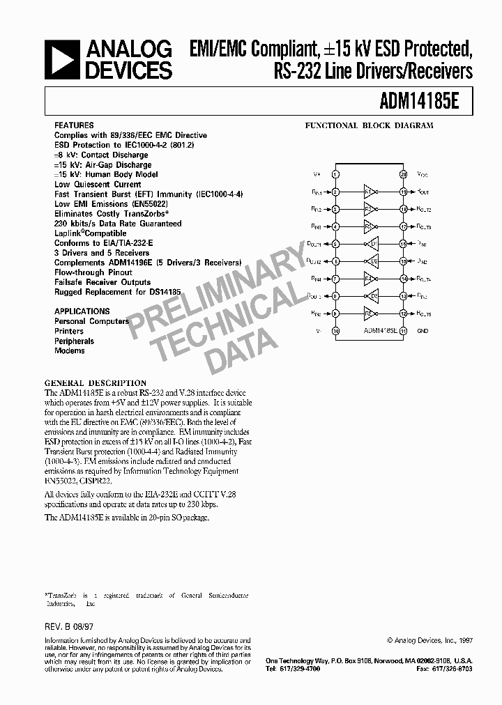 ADM14185E_4552397.PDF Datasheet