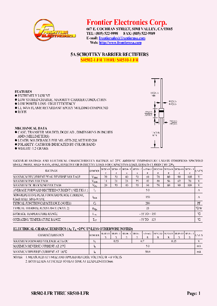 SR507-LFR_4553090.PDF Datasheet