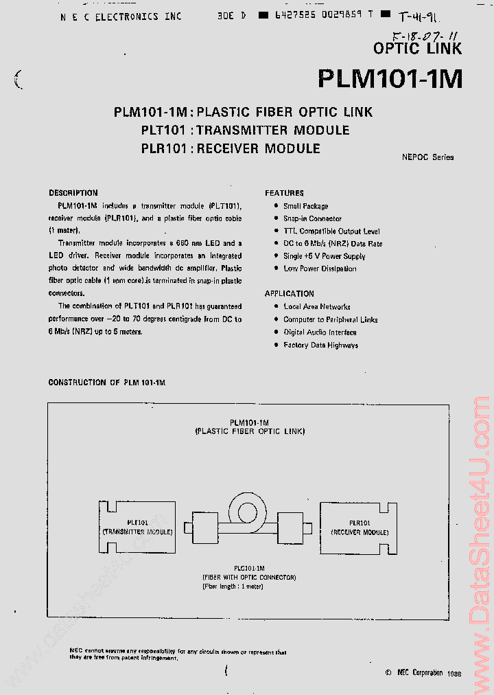 PLM101-1M_4553196.PDF Datasheet