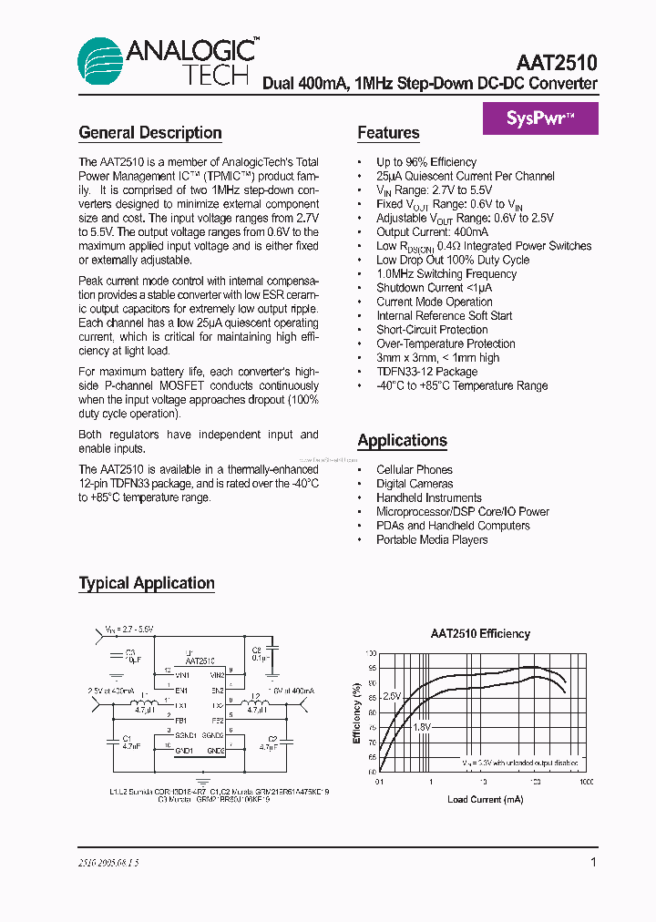 AAT2510_4553278.PDF Datasheet