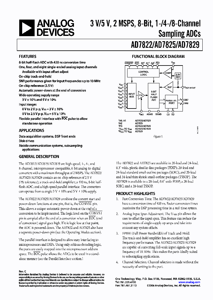 AD7822BRUZ_4554337.PDF Datasheet