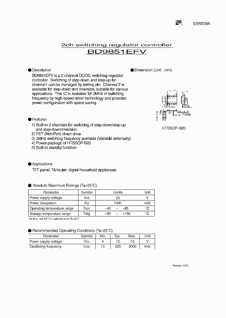 BD9851EFV_4555771.PDF Datasheet