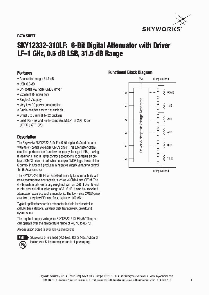 SKY12332-310LF_4557105.PDF Datasheet