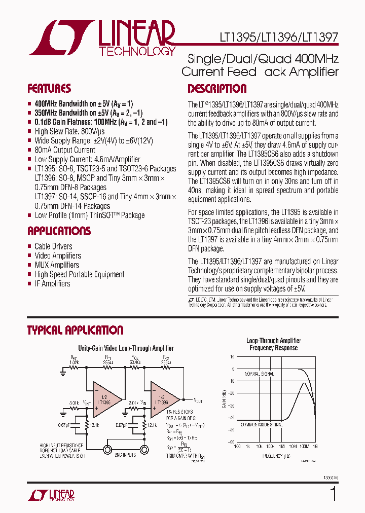 LT1396CDDTRPBF_4559444.PDF Datasheet
