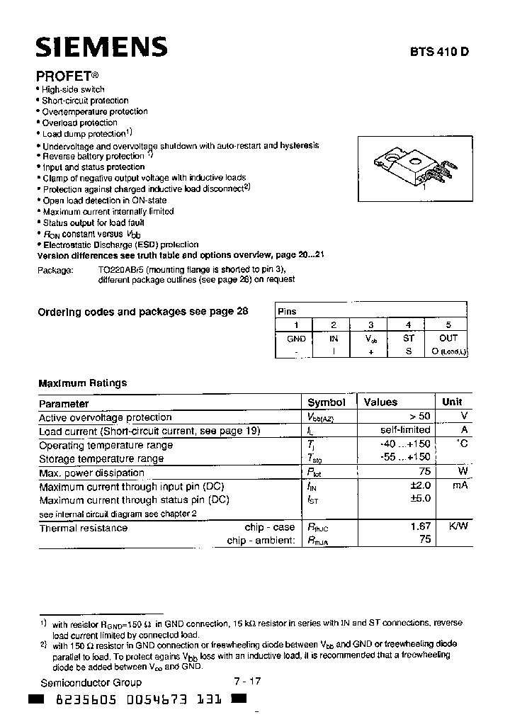 BTS410DE3040_4560936.PDF Datasheet