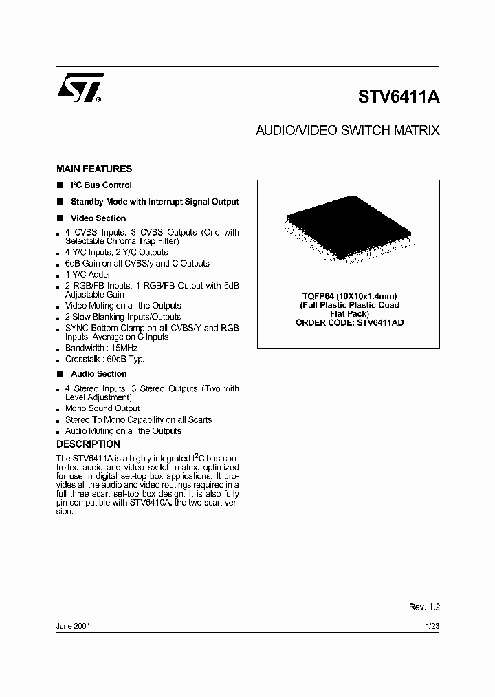 STV6411ADT_4562701.PDF Datasheet