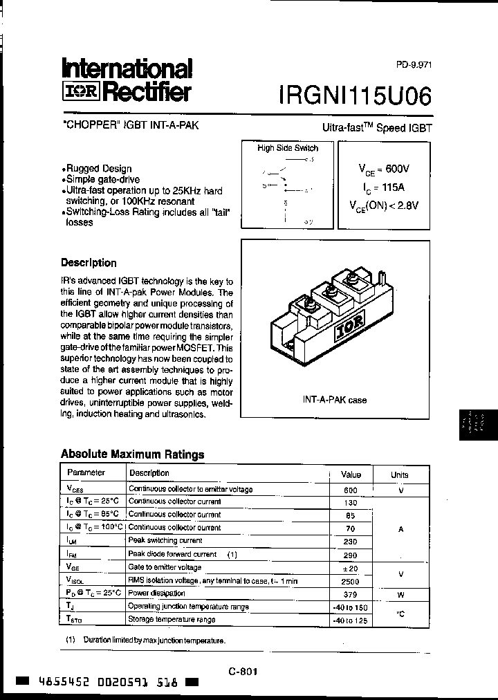 IRGNI115U06_4562708.PDF Datasheet