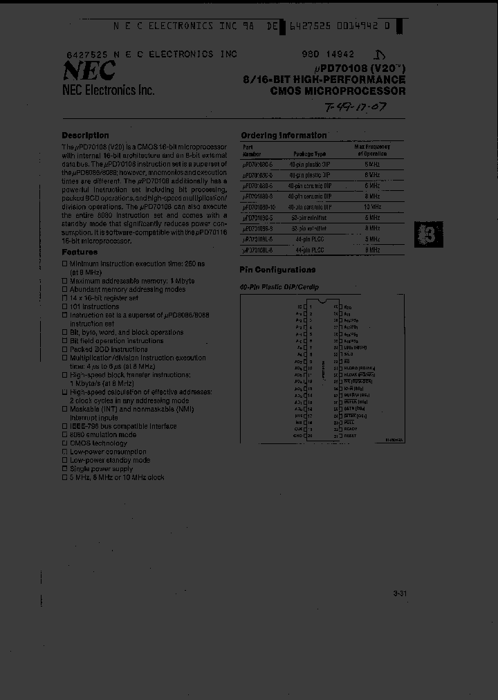 UPD70108D-10_4562915.PDF Datasheet
