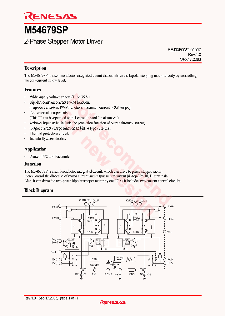 M54679SP_4563424.PDF Datasheet