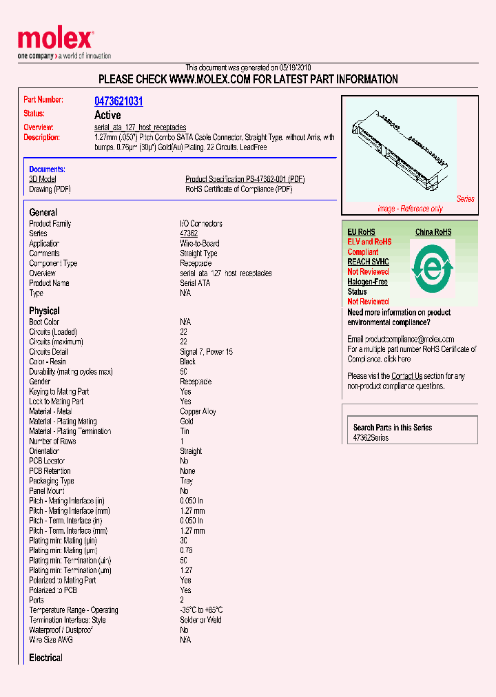 47362-1031_4563678.PDF Datasheet
