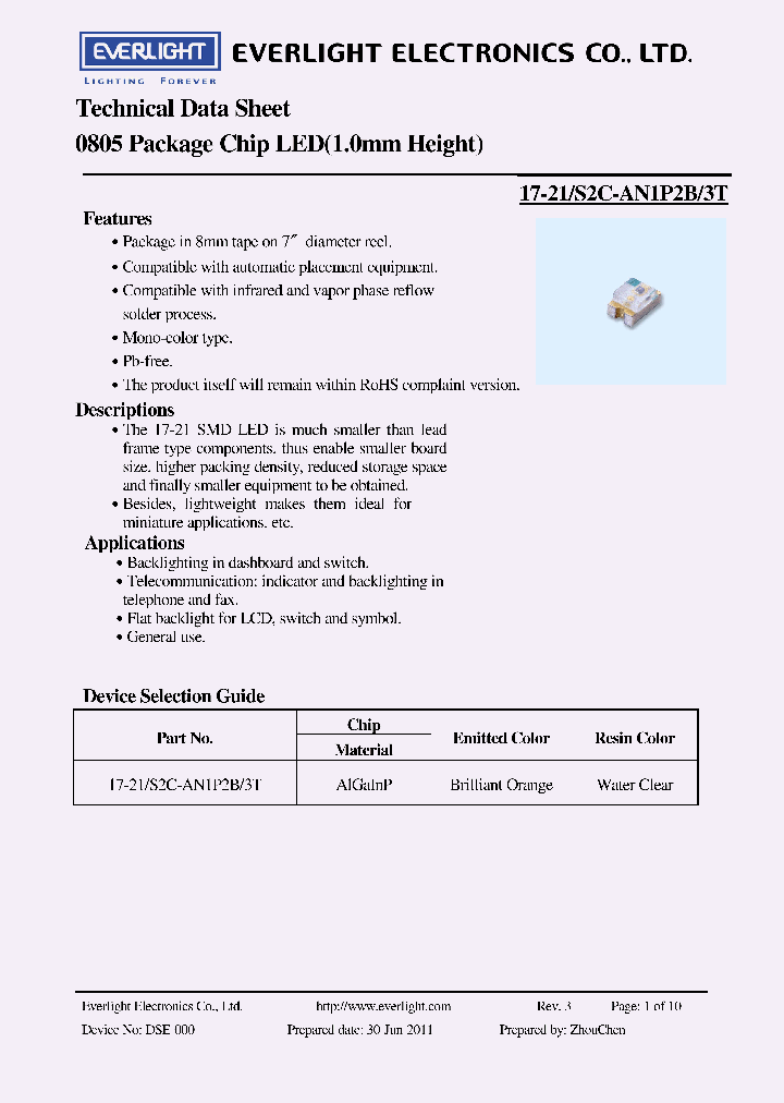 17-21-S2C-AN1P2B-3T11_4563400.PDF Datasheet