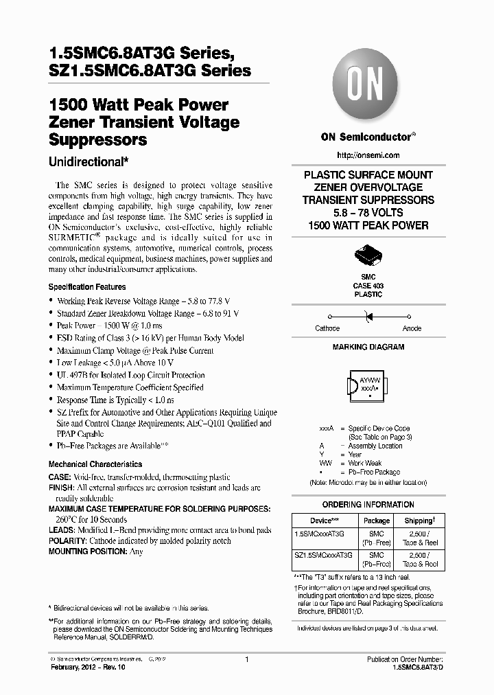 SZ15SMC68AT3G_4563970.PDF Datasheet