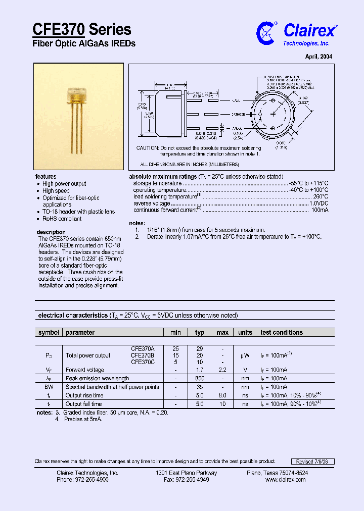 CFE370_4565433.PDF Datasheet