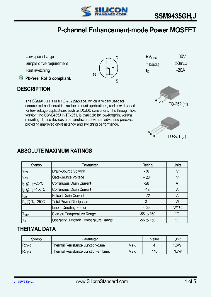 SSM9435GJ_4565306.PDF Datasheet