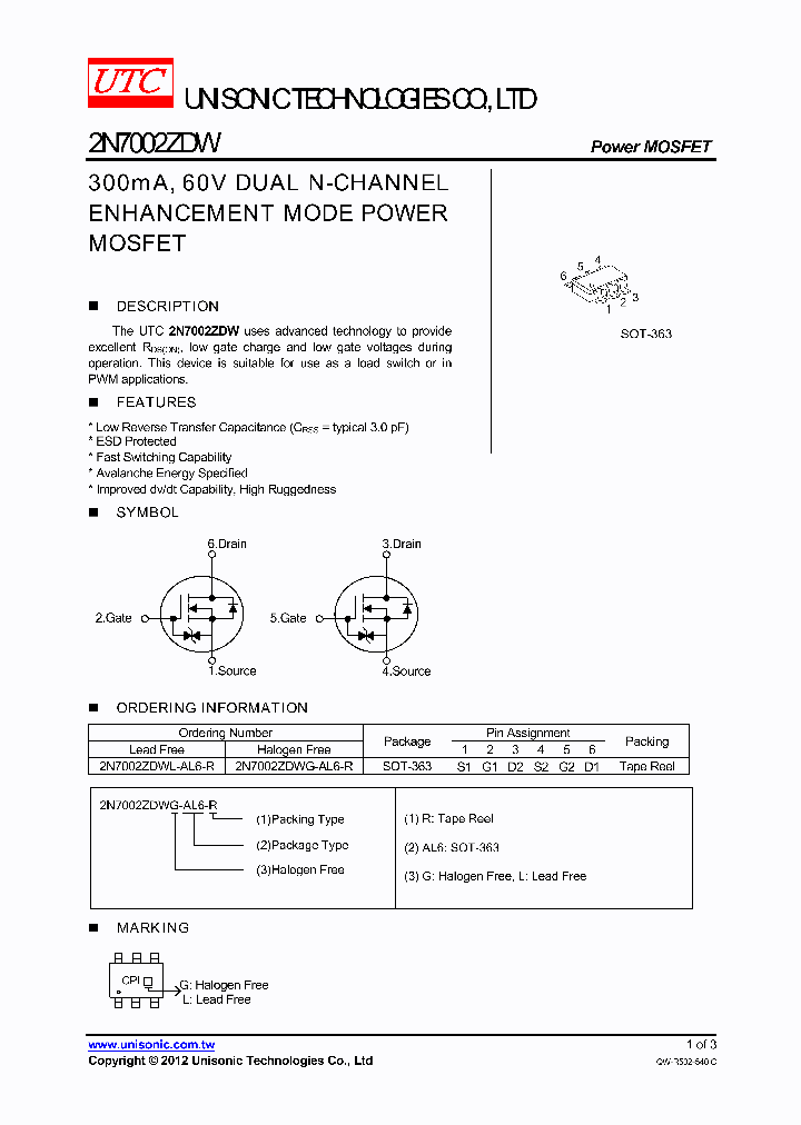 2N7002ZDWL-AL6-R_4567121.PDF Datasheet