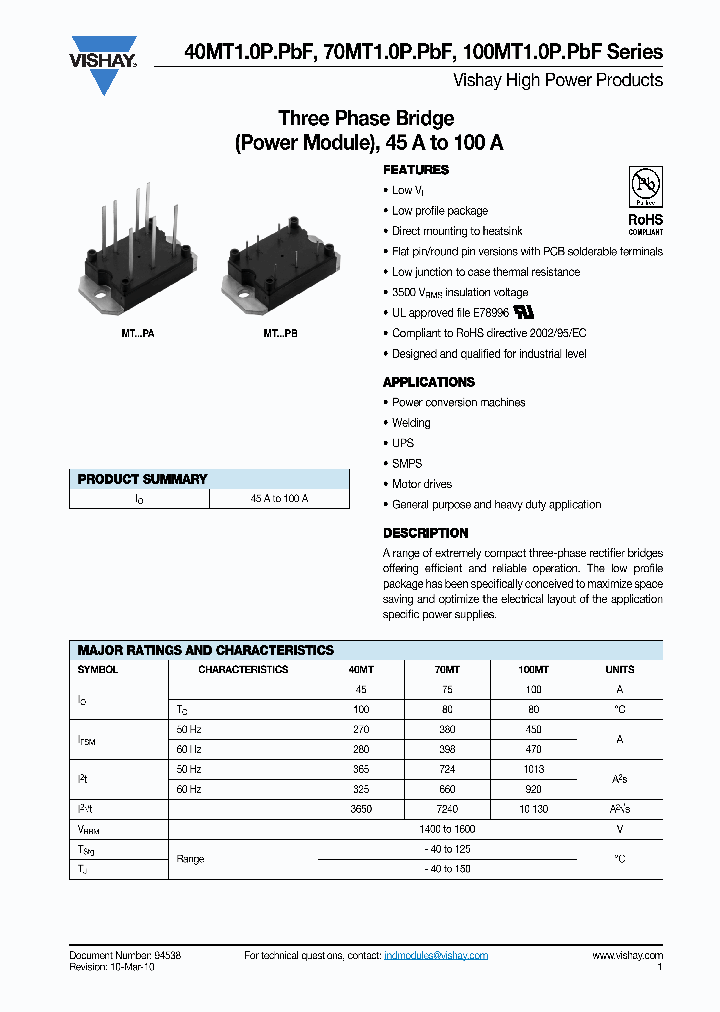 40MT160APBF_4567222.PDF Datasheet