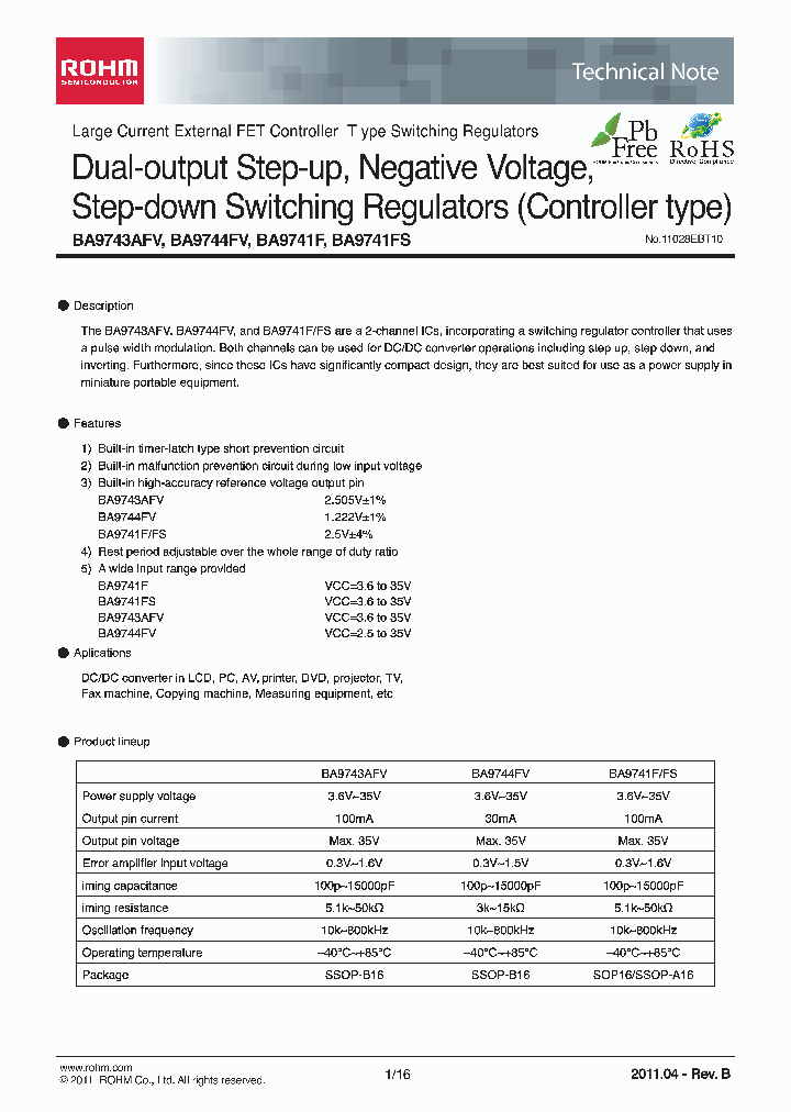 BA9743AFV11_4566758.PDF Datasheet