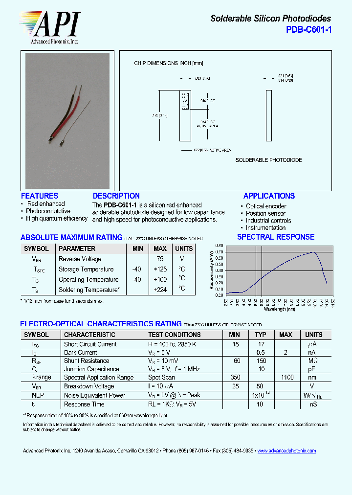 PDB-C601-1_4567685.PDF Datasheet