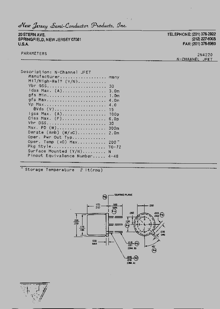 2N4220_4568646.PDF Datasheet