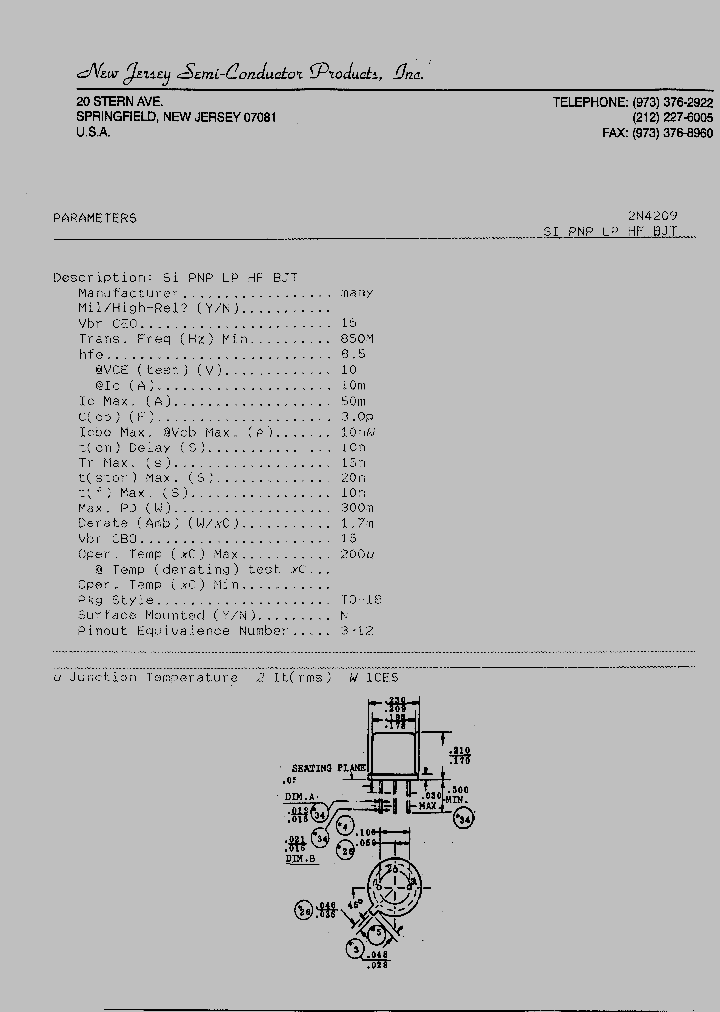 2N4209_4568638.PDF Datasheet