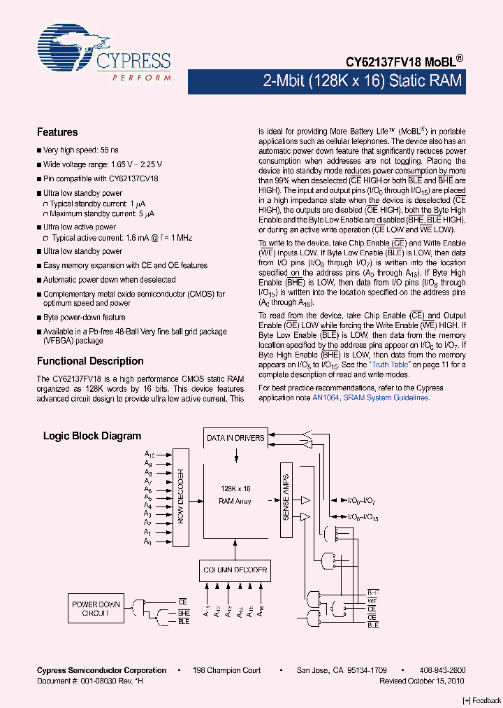 CY62137FV18LL_4570317.PDF Datasheet