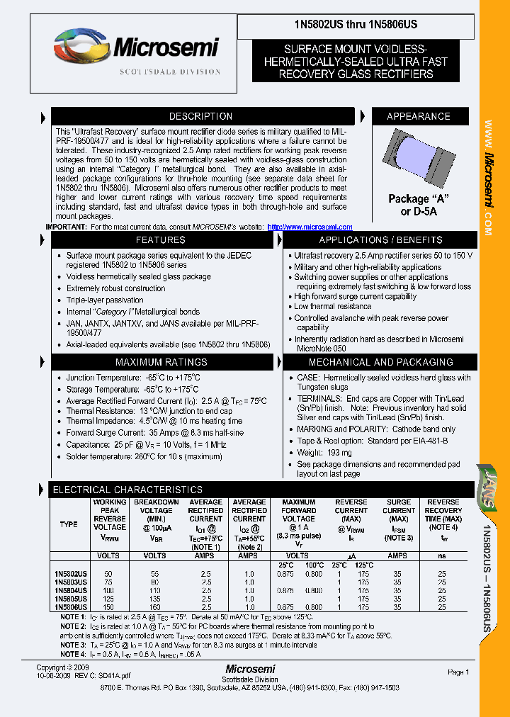 1N5806US_4572172.PDF Datasheet