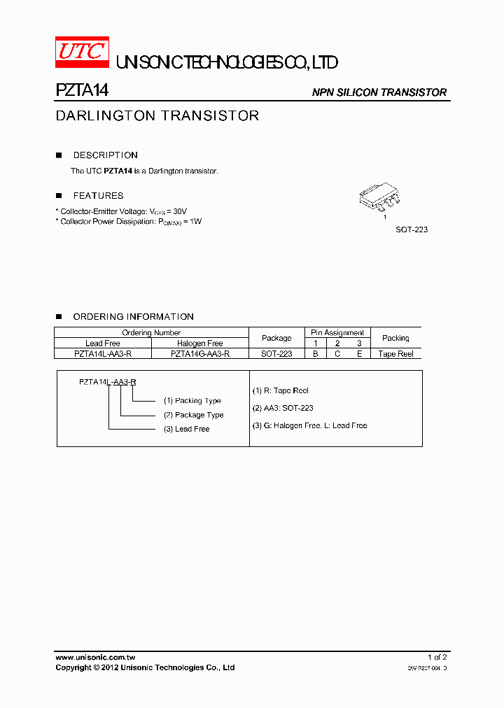 PZTA14G-AA3-R_4572391.PDF Datasheet