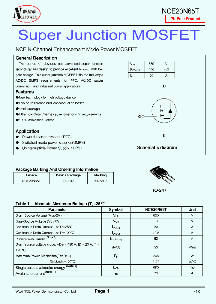 20N65C3_4574680.PDF Datasheet