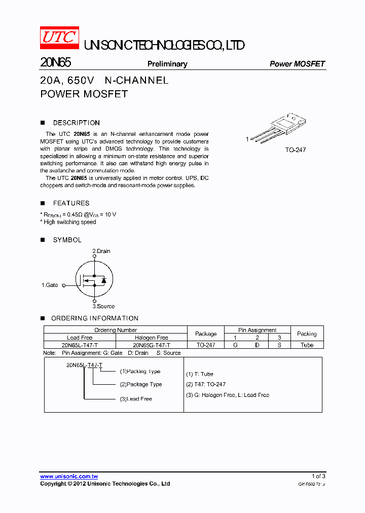 20N65G-T47-T_4574681.PDF Datasheet