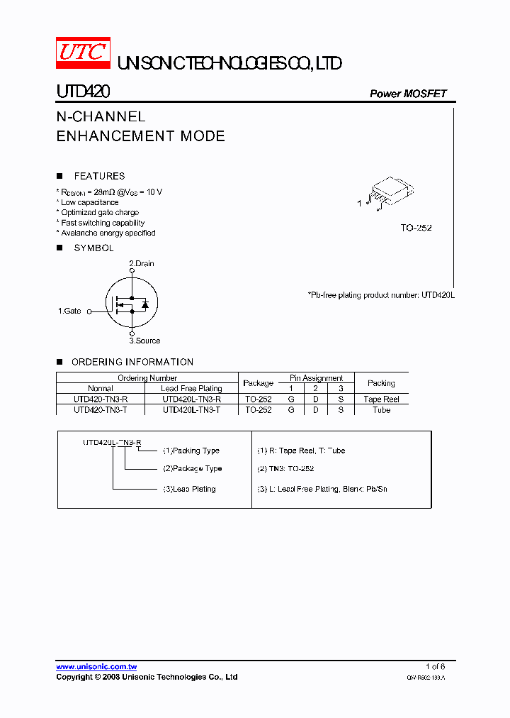 UTD420L-TN3-R_4577210.PDF Datasheet