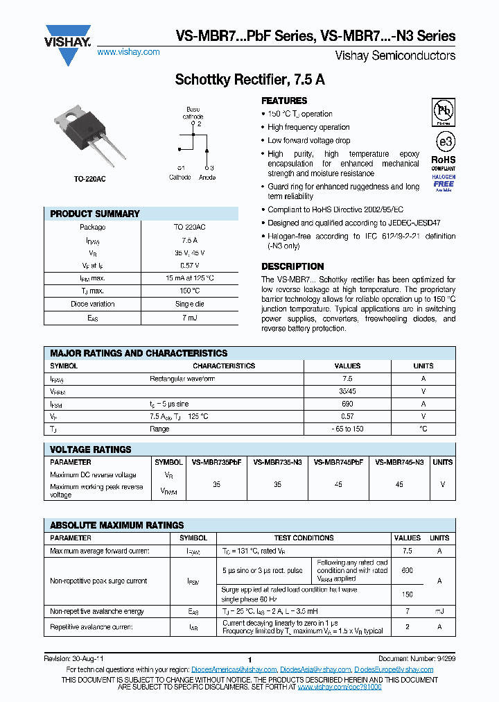 VS-MBR735-N3_4578049.PDF Datasheet