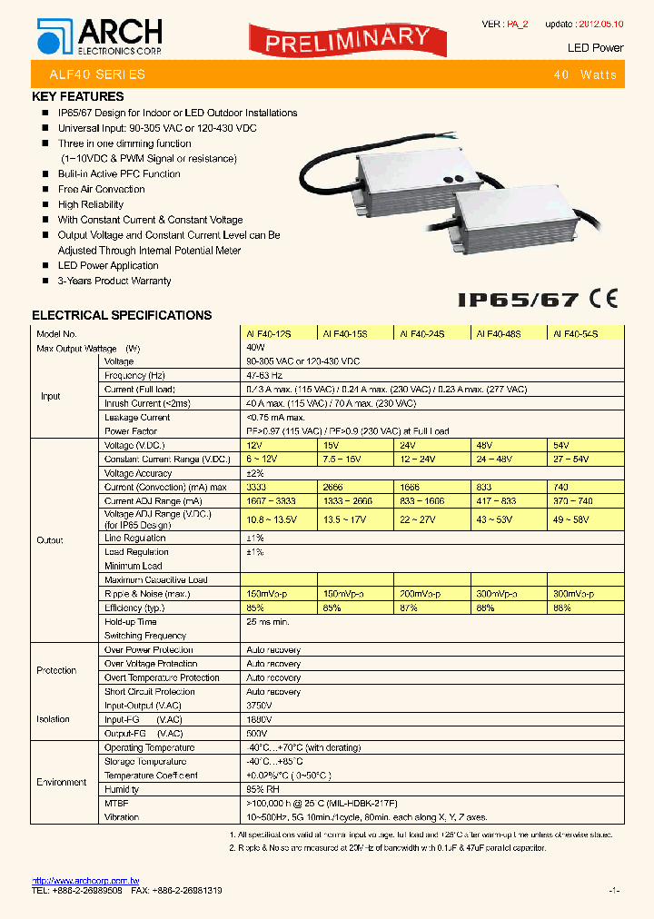 ALF40-24S_4577960.PDF Datasheet