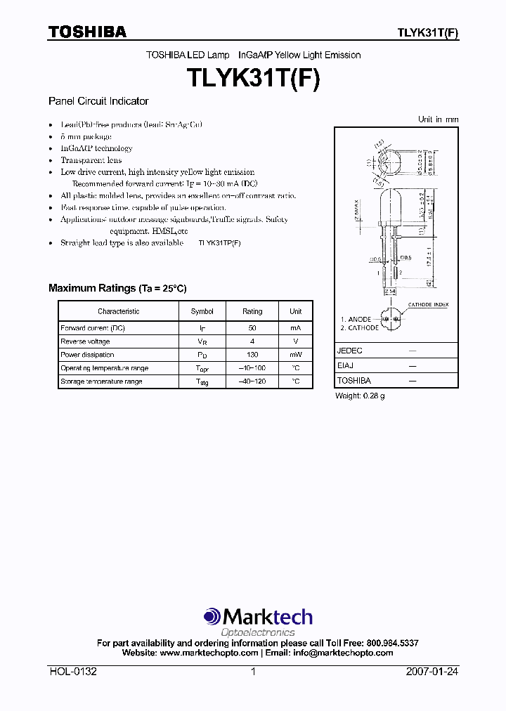 TLYK31TF_4578619.PDF Datasheet