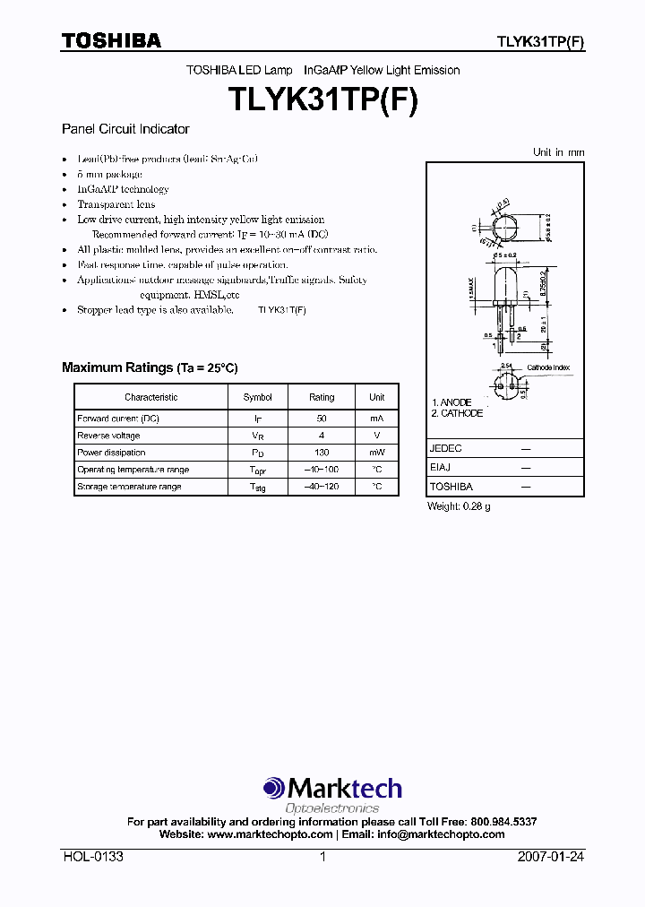 TLYK31TP_4578620.PDF Datasheet