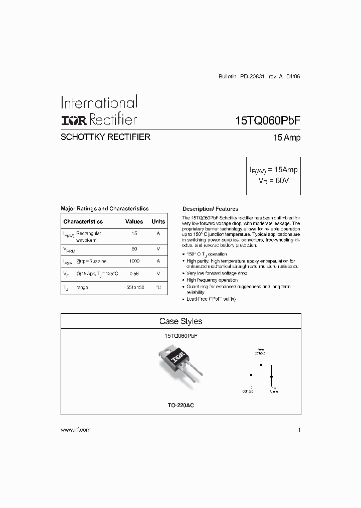 15TQ060PBF_4579336.PDF Datasheet