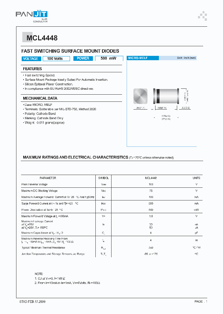 MCL4448_4579182.PDF Datasheet