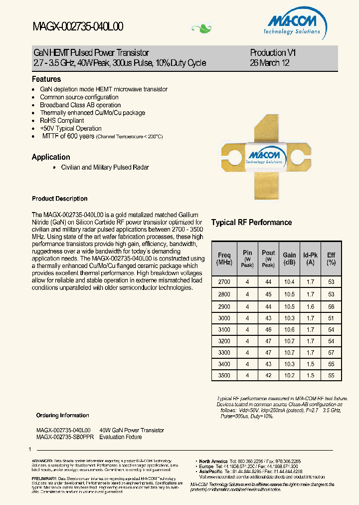 MAGX-002735-SB0PPR_4580926.PDF Datasheet