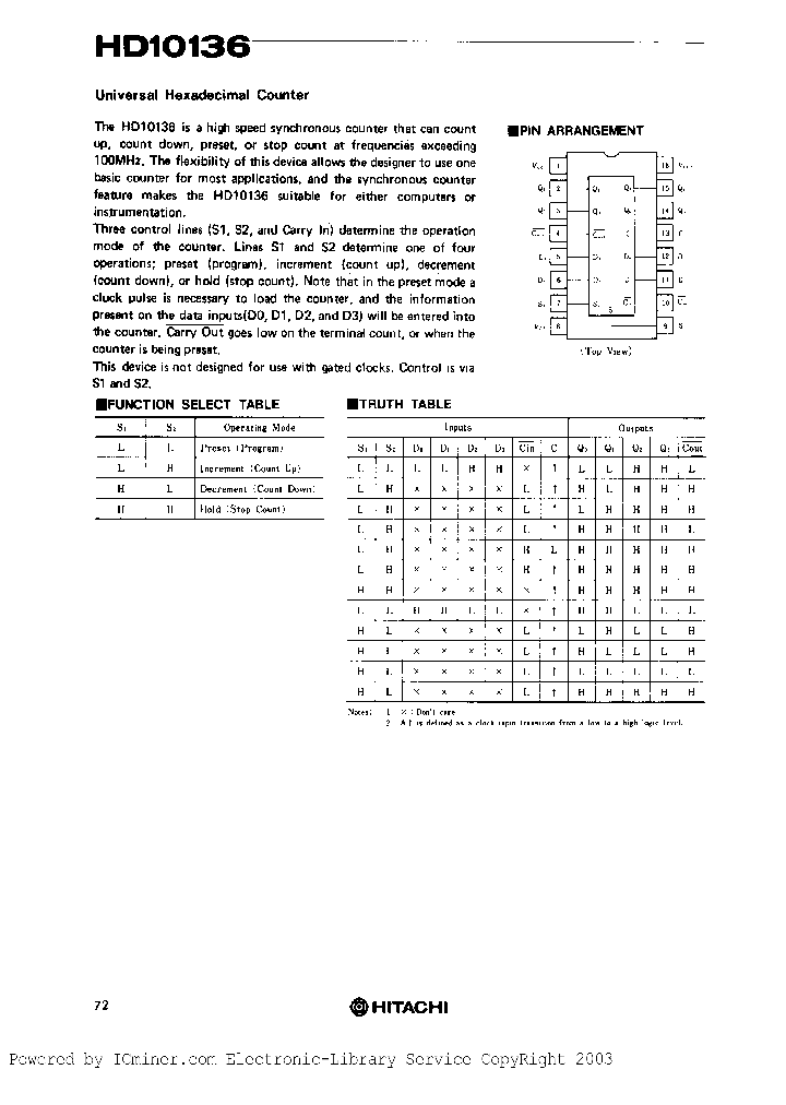 HD10136_4581353.PDF Datasheet