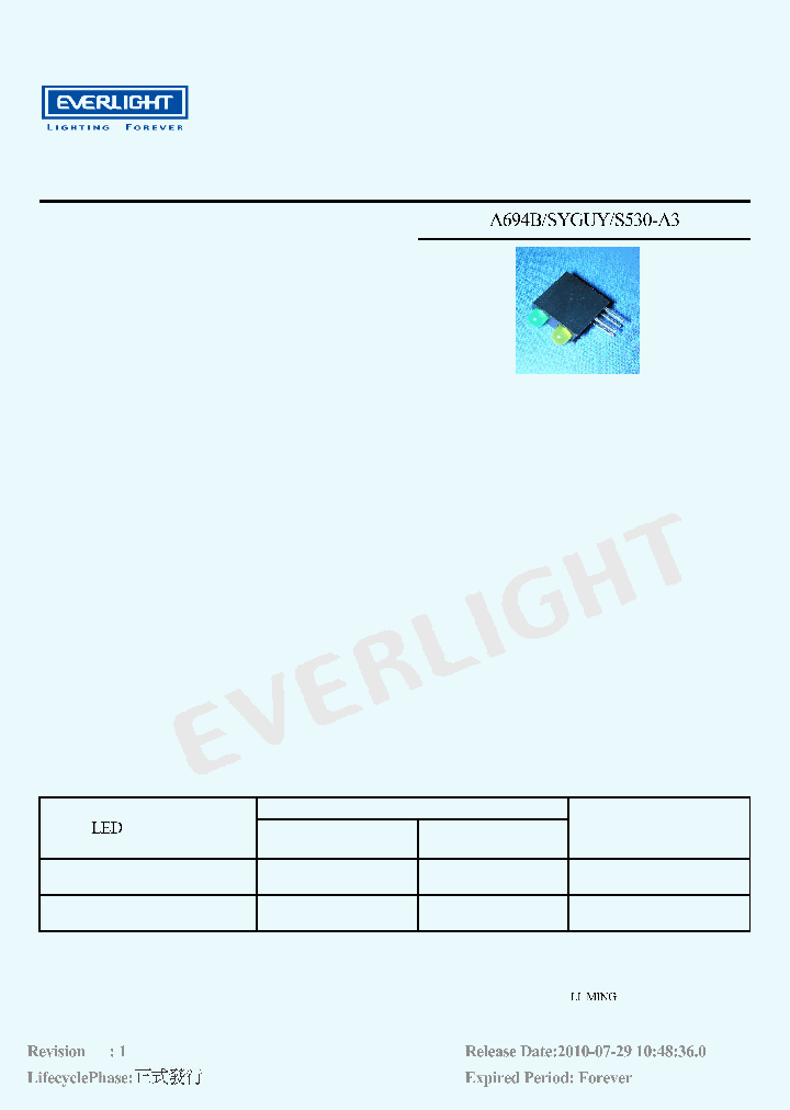 A694B-SYGUY-S530-A310_4581383.PDF Datasheet