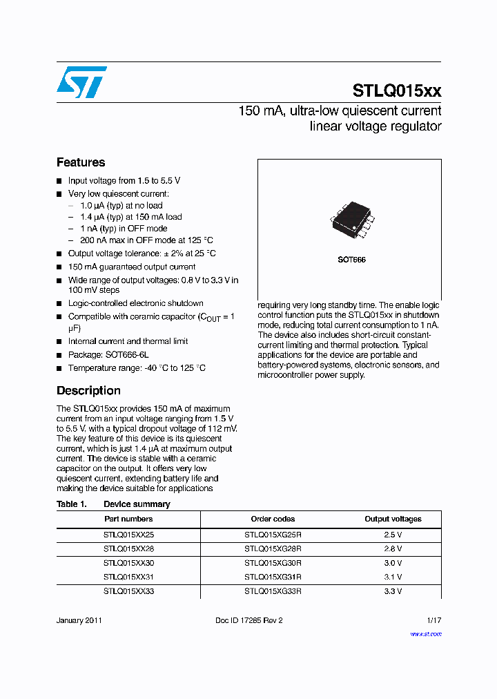 STLQ015XG30R_4581908.PDF Datasheet