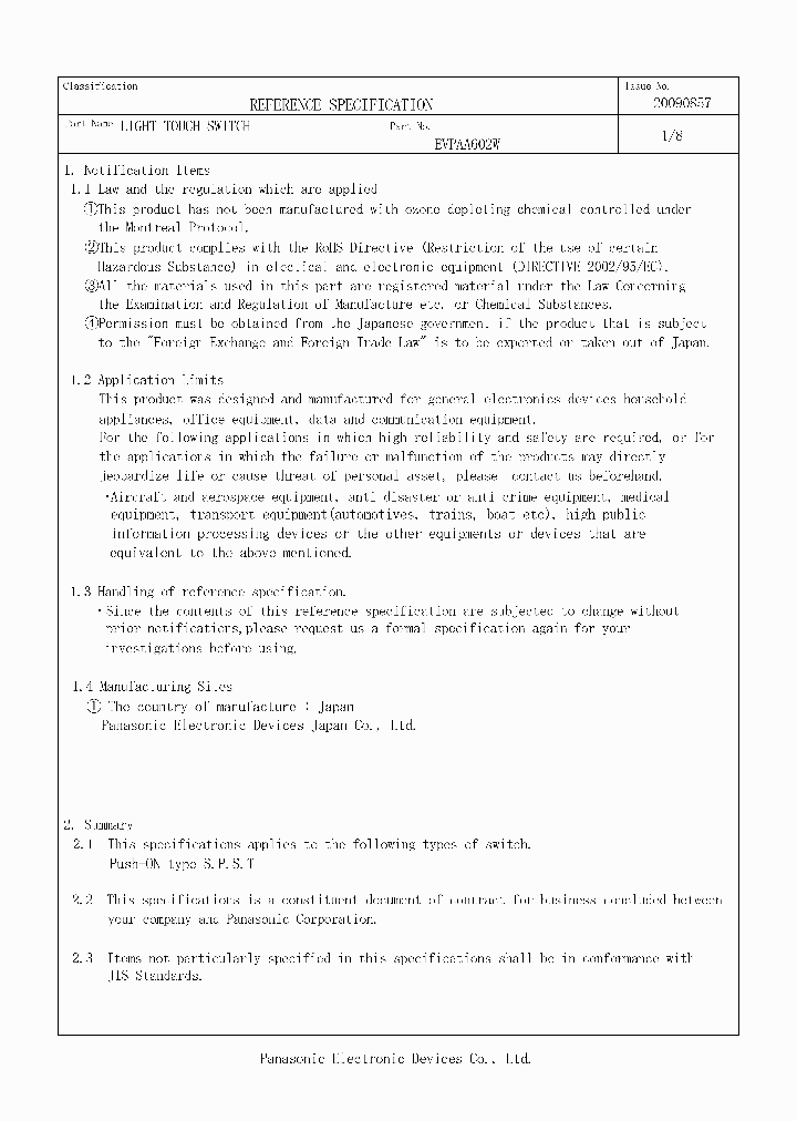 EVPAA602W_4582578.PDF Datasheet