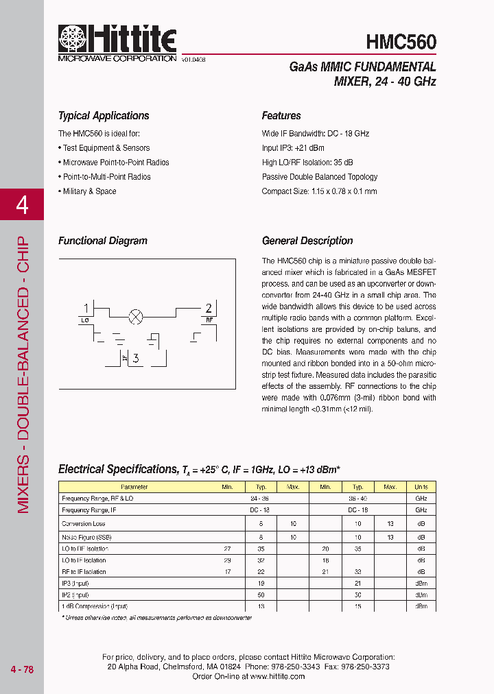HMC56009_4583567.PDF Datasheet