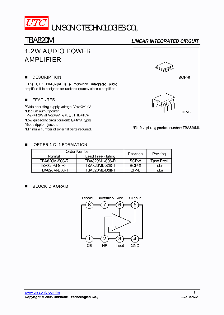 TBA820M10_4583681.PDF Datasheet