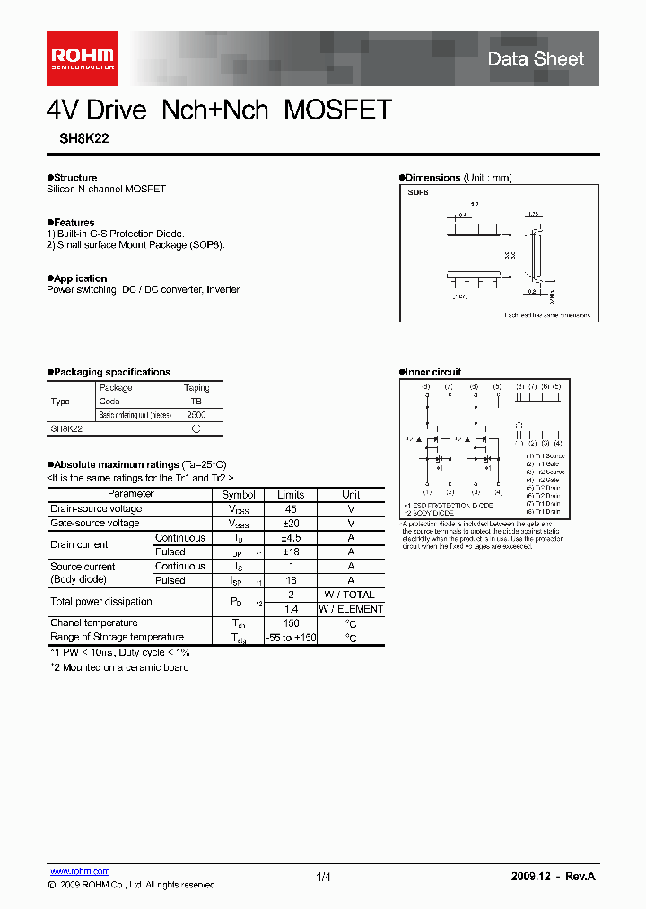 SH8K22_4584859.PDF Datasheet