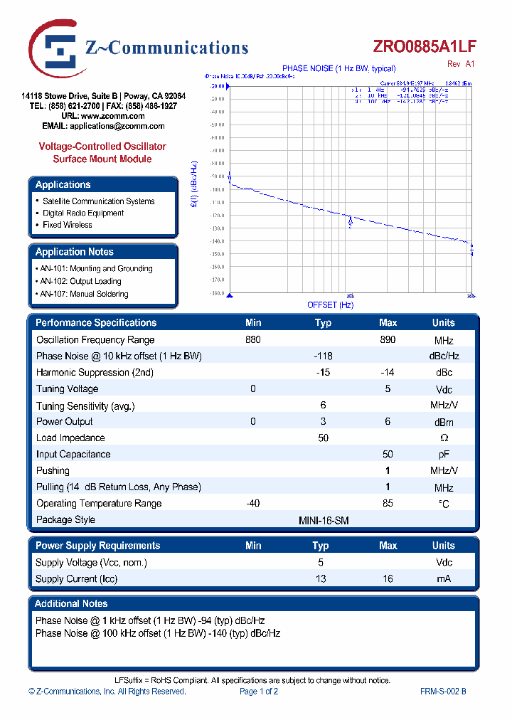 ZRO0885A1LF10_4584893.PDF Datasheet
