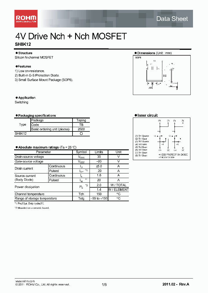 SH8K12_4584857.PDF Datasheet
