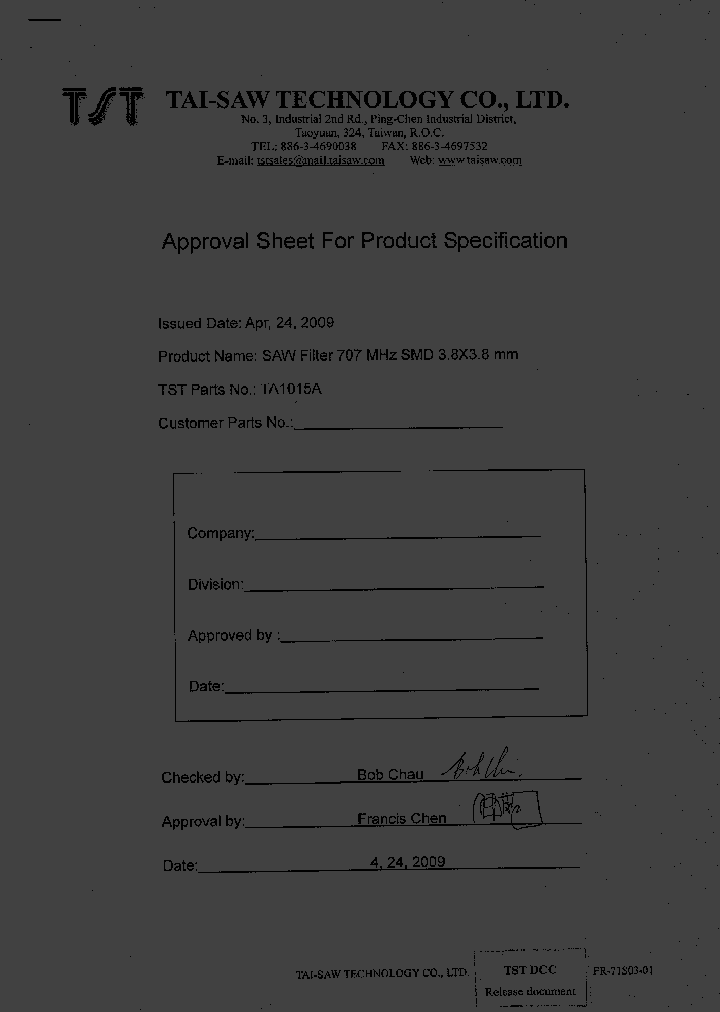 TA1015A_4585582.PDF Datasheet
