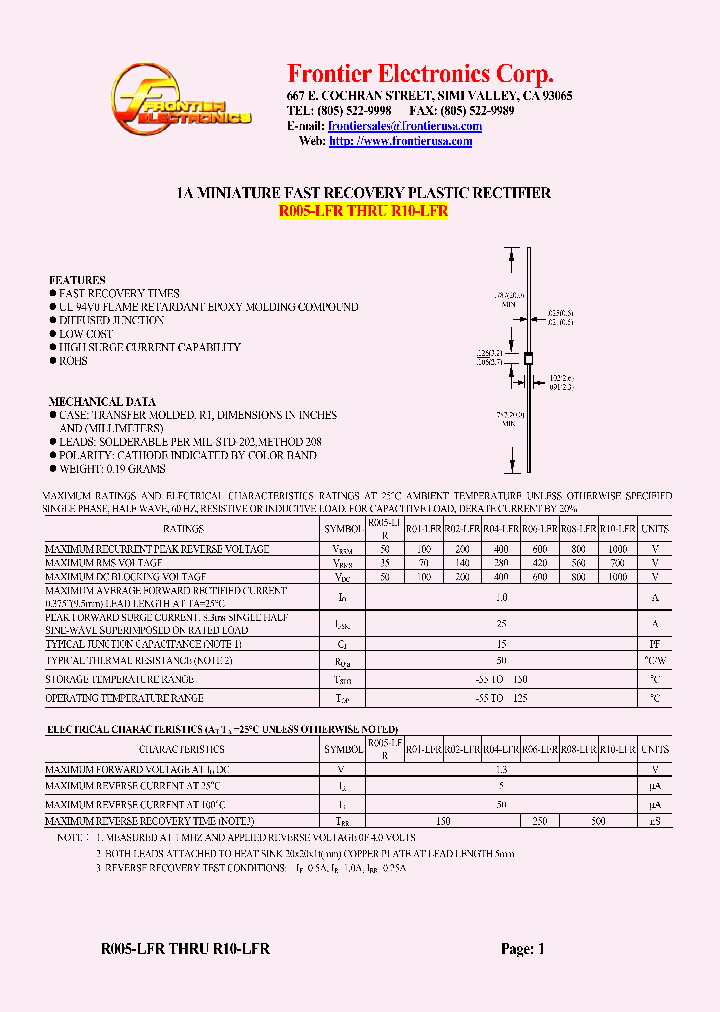 R10-LFR_4585893.PDF Datasheet