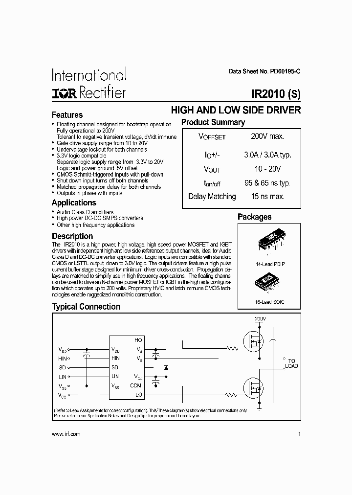 IR2010S_4587176.PDF Datasheet